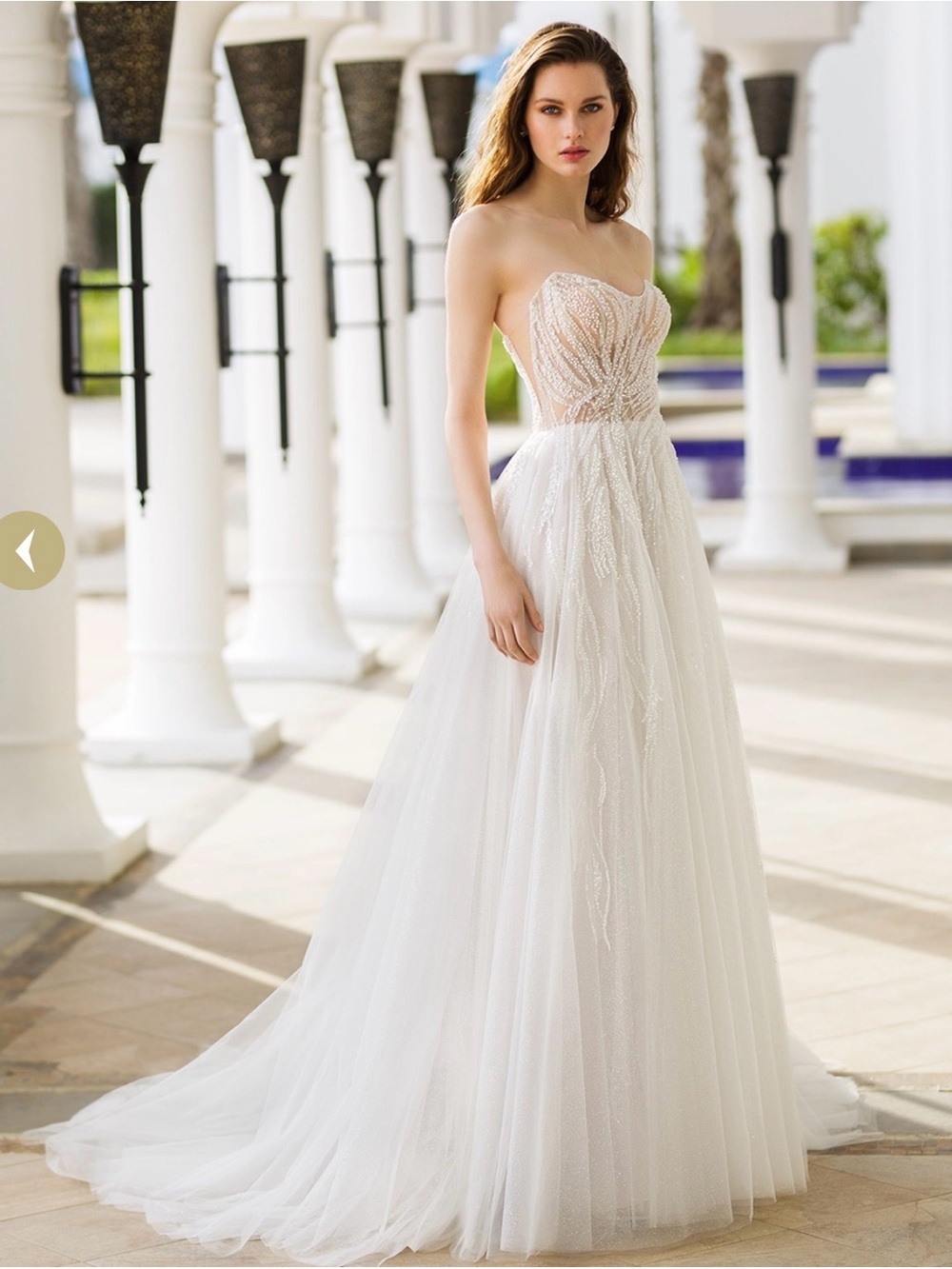 Blue by Enzoani Ruby Pearl wedding Dress